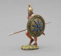 ROMEN05B Carthaginian Infantry Soldier with Blue Shield
